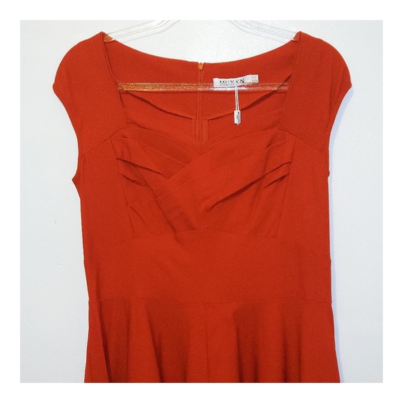 *SOLD* Muxxn Pin Up Inspired Dress - Picture 3 of 7